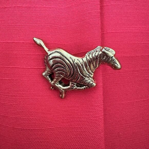 VTG 90s Melissa Harper Shirt Vest 8T Safari Elephant Gold Button Office Business - Picture 8 of 16